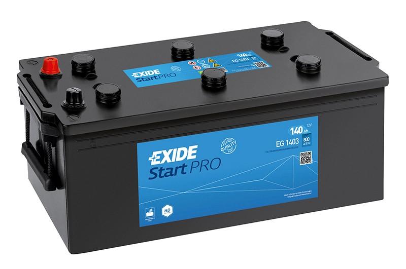 EXIDE EG1403 140Ah 800A (EN) 12V akumuliatorius