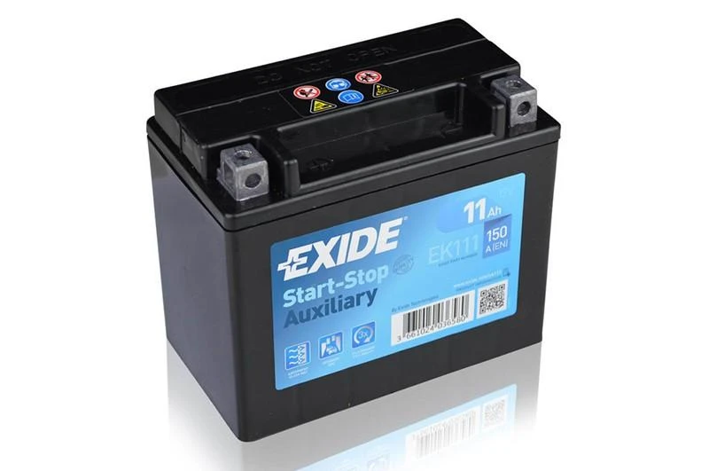 Exide EK111 11Ah akumuliatorius su mėlyna etikete