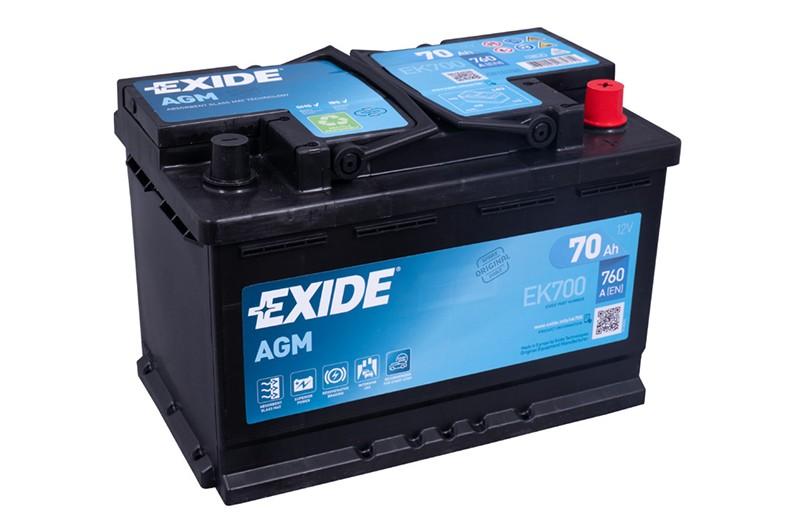 Exide аккумулятор 70