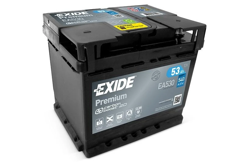 EXIDE Premium EA530 53Ah 540A (EN) 12V akumuliatorius