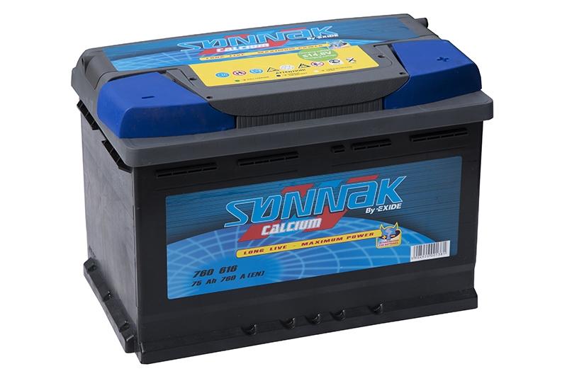 Аккумулятор exide 75ah