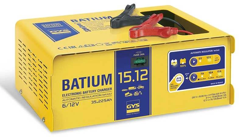 Įkroviklis akumuliatoriams GYS BATIUM 15/12