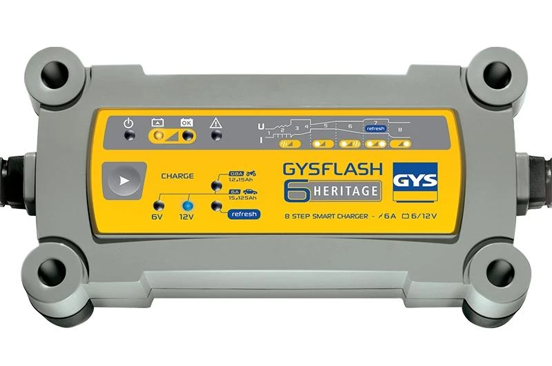 Įkroviklis akumuliatoriams GYS FLASH HERITAGE 6A