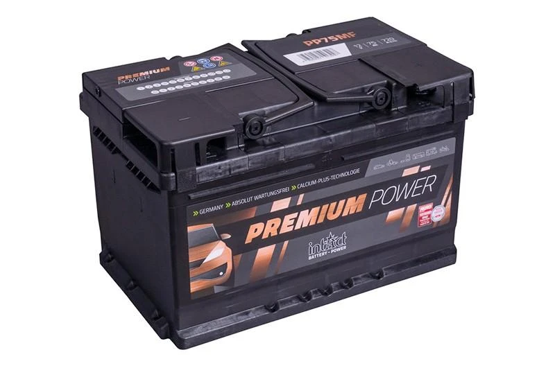 intAct Premium 75Ah 720A (EN) akumuliatorius
