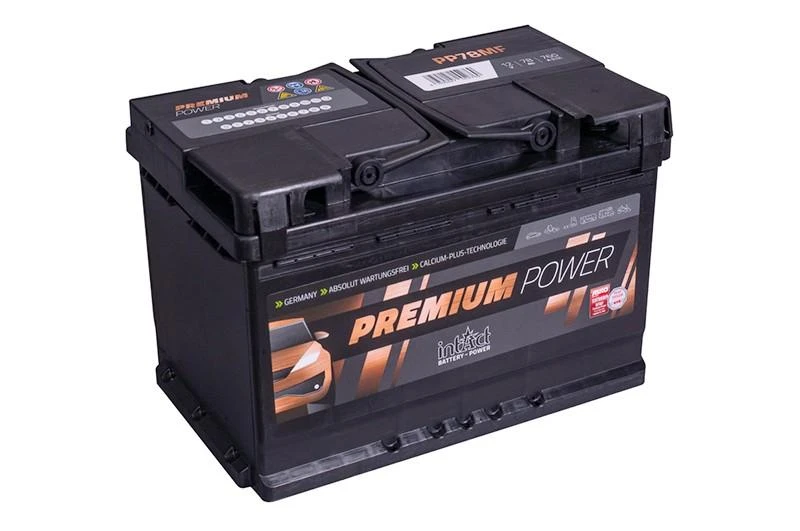 intAct Premium 78Ah 760A (EN) akumuliatorius