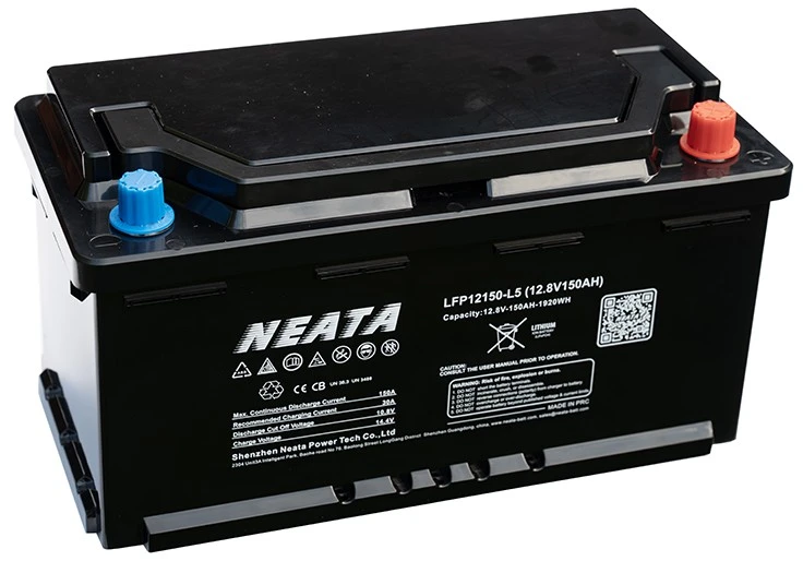 NEATA LFP12-150-L5 12.8V 150Ah žemos temperatūros Lithium Ion akumuliatorius su Bluetooth