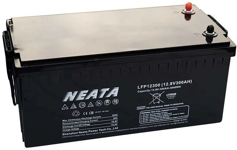 NEATA LFP12-300 12.8V 300Ah Lithium Ion akumuliatorius su Bluetooth