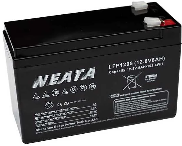 NEATA LFP12-8 12.8V 8Ah Lithium Ion akumuliatorius