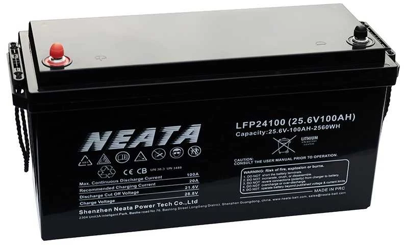 NEATA LFP24-100-1 25.6V 100Ah Lithium Ion akumuliatorius su Bluetooth