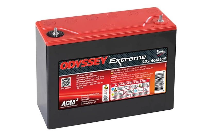 ODYSSEY ODS-AGM40E (PC1100) AGM 45Ah akumuliatorius