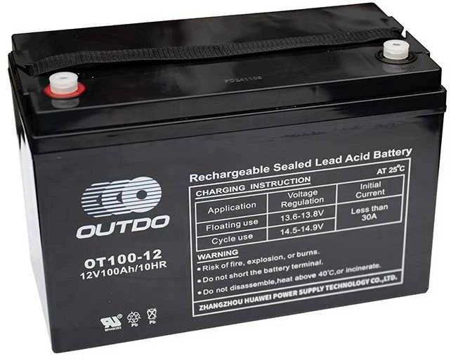 OUTDO (HUAWEI) 12V 100Ah AGM VRLA akumuliatorius