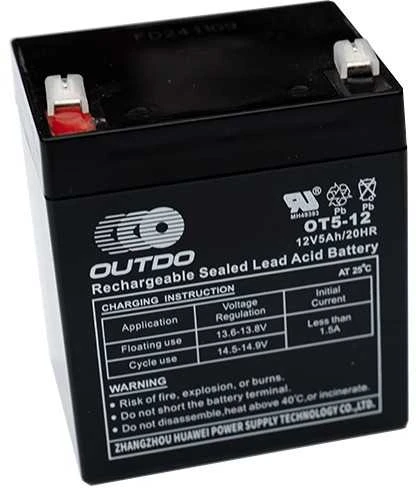 OUTDO (HUAWEI) 12V 5Ah AGM VRLA akumuliatorius