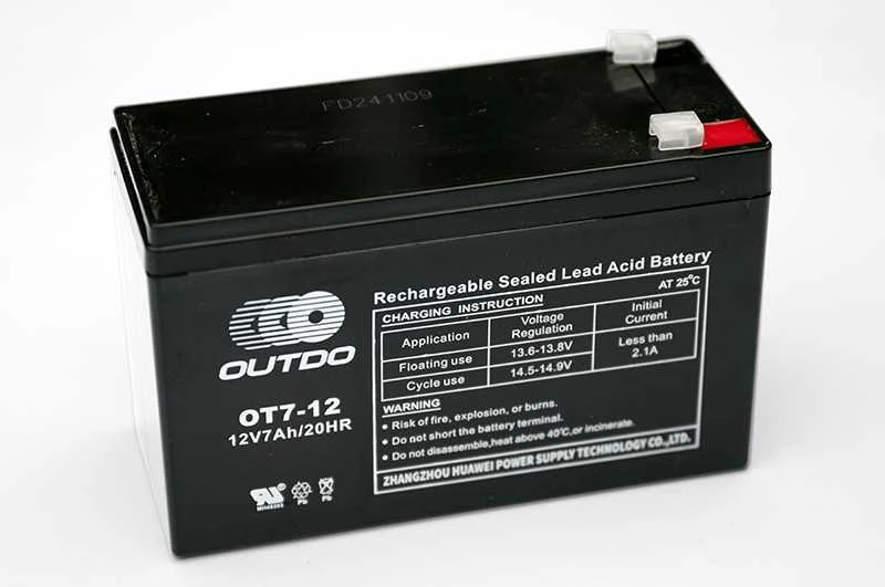 OUTDO (HUAWEI) OT7-12 7Ah 12V akumuliatorius