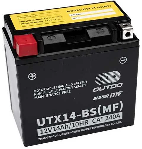 OUTDO (HUAWEI) UTX14-BS (MF) AGM 12V, 14Ah akumuliatorius