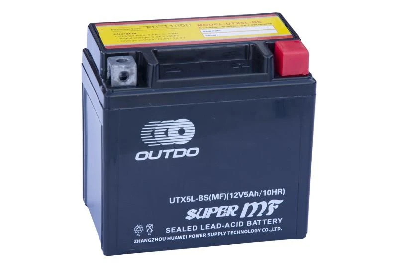 OUTDO (HUAWEI) UTX5L-BS (MF) AGM 12V, 5Ah akumuliatorius