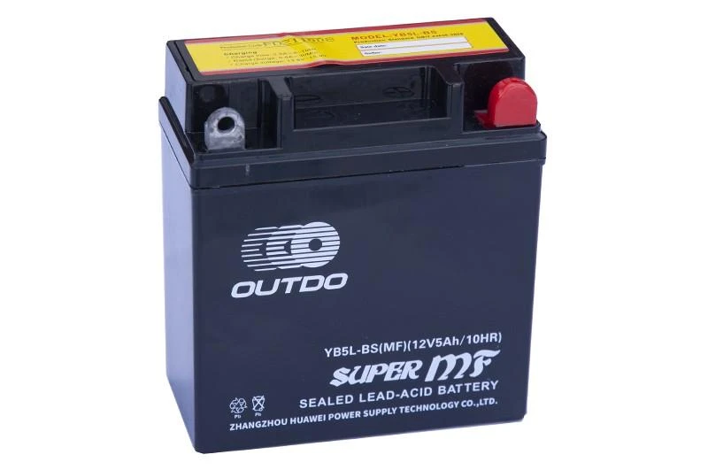 OUTDO (HUAWEI) YB5L-BS (MF) AGM 12V, 5Ah akumuliatorius