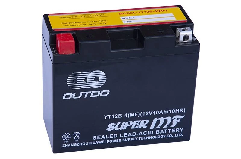 OUTDO (HUAWEI) YT12B-4 (MF) AGM 12V, 10Ah akumuliatorius