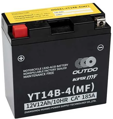 OUTDO (HUAWEI) YT14B-4 (MF) AGM 12V, 12Ah akumuliatorius