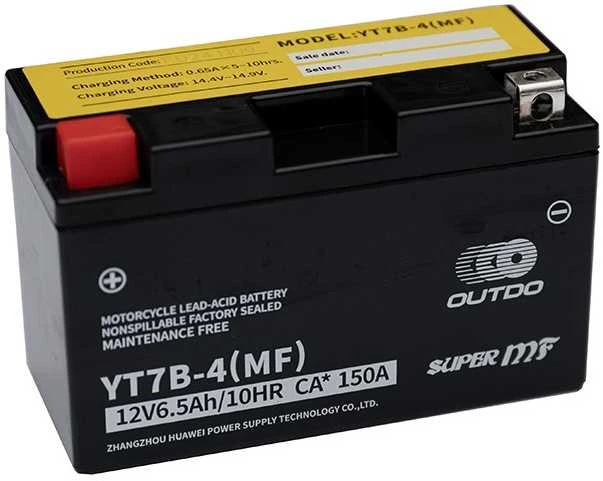 OUTDO (HUAWEI) YT7B-4 (MF) AGM 12V, 6.5Ah akumuliatorius