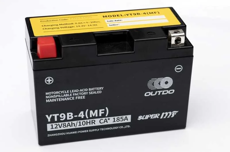 OUTDO (HUAWEI) YT9B-4 (MF) AGM 12V, 8Ah akumuliatorius