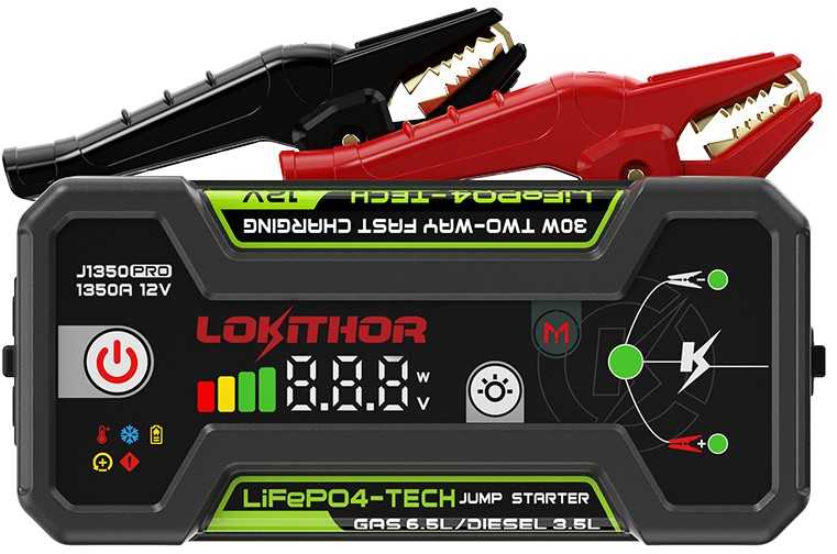 Paleidėjas Lokithor J1350 PRO 12V 1350A