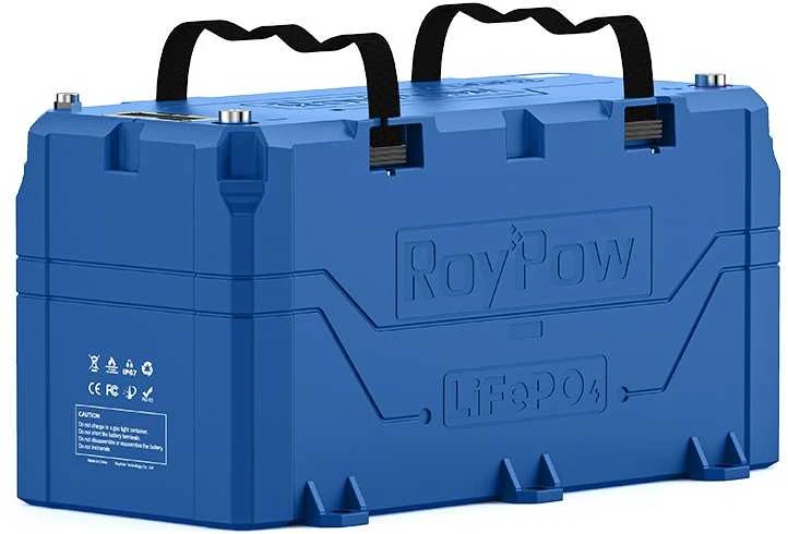 RoyPow B36100A 38.4V 100Ah IP67 Lithium Ion gilaus iškrovimo akumuliatorius