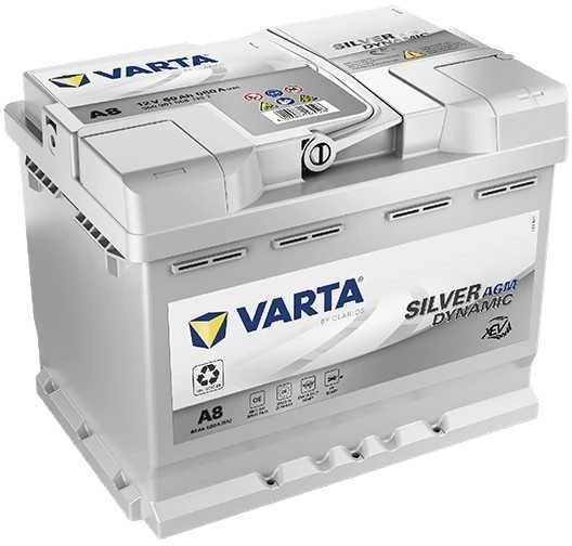 VARTA A8 AGM (D52) (560901068) 60Ah 680A akumuliatorius