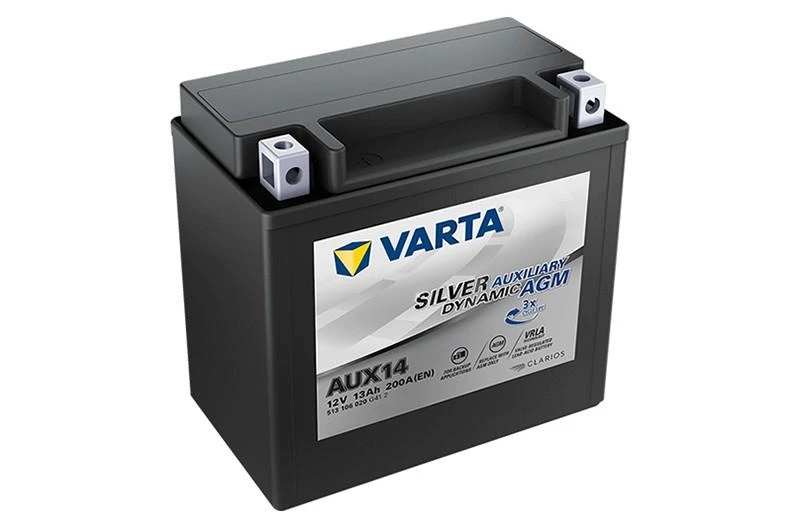 VARTA AGM AUX14 13Ah 200A (EN) 12V akumuliatorius