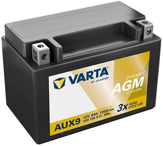 VARTA AGM AUX9 9Ah 130A (EN) 12V akumuliatorius