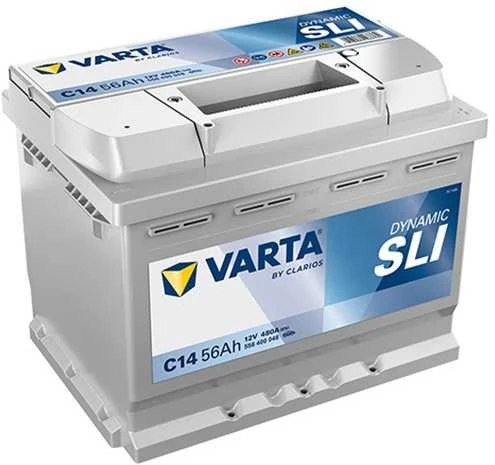 VARTA C14 56Ah 480A (EN) 12V akumuliatorius