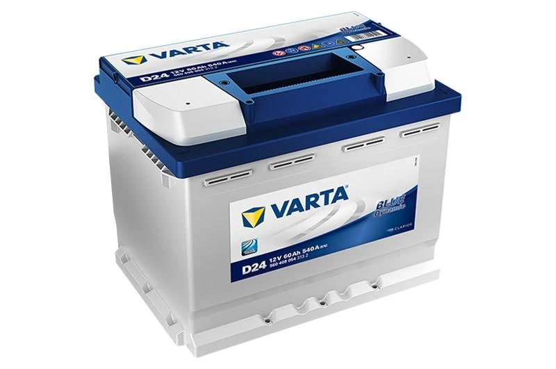 Varta Blue Dynamic D24 60Ah akumuliatorius su rankena
