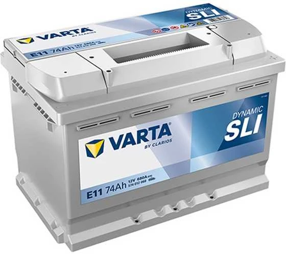 VARTA Mėlyna Dynamic E11 (574012068) 74Ah akumuliatorius