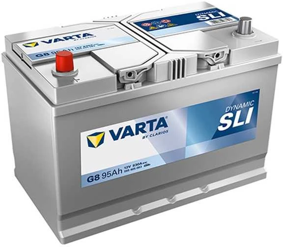VARTA Mėlyna Dynamic G8 (595405083) 95Ah akumuliatorius