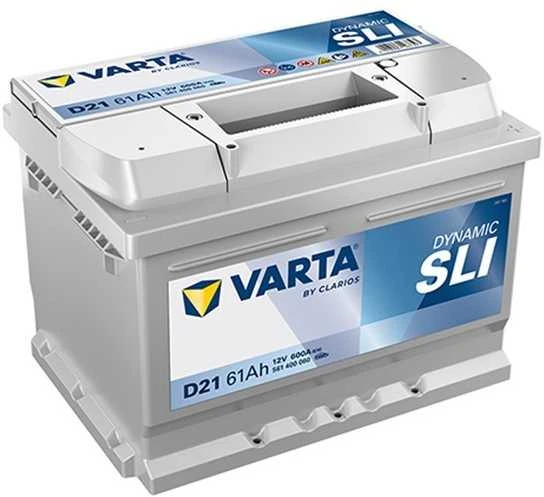 VARTA Sidabrinis Dynamic D21 (561400060) 61Ah akumuliatorius
