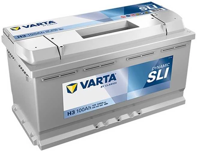 VARTA Sidabrinis Dynamic H3 (600402083) 100Ah akumuliatorius