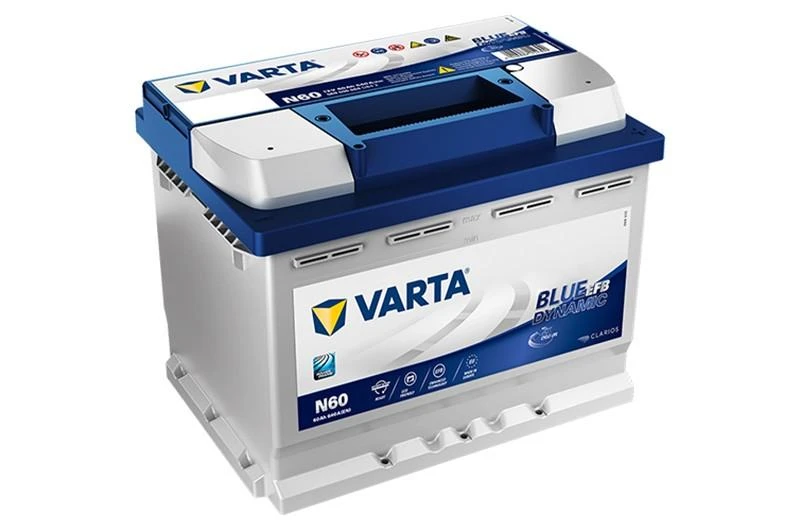 VARTA START STOP N60 (560500064) 60Ah 640A (EN) 12V EFB akumuliatorius