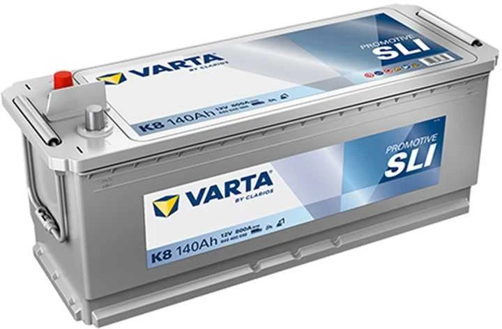 VARTA Super Heavy Duty PROMOTIVE Sidabrinis K8 (640400080) 140Ah akumuliatorius