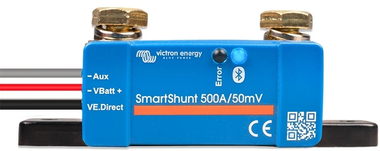 Victron Energy Victron Smart Shunt 500A 50mV IP65 akumuliatoriaus stebėjimo prietaisas