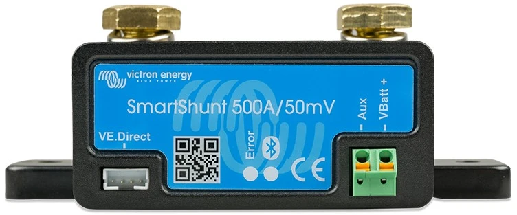 Victron Energy Victron Smart Shunt 500A 50mV akumuliatoriaus stebėjimo prietaisas
