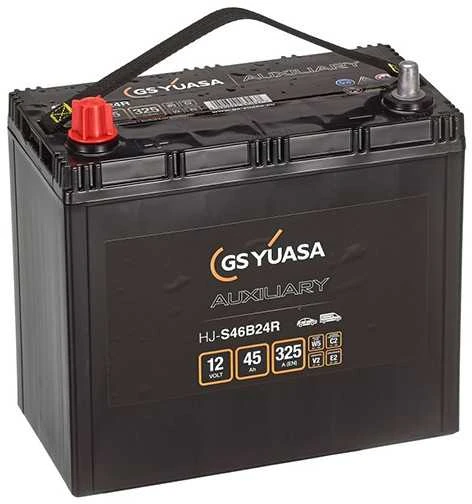 YUASA HJ-S46B24R AGM 45Ah 325A (EN) akumuliatorius