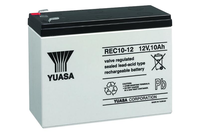 Yuasa Batteria REC10-12 12 V 10Ah (151 X 65 X 115,5 Mm) Per