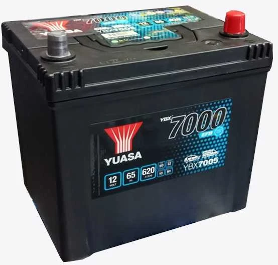 YUASA YBX7005 EFB 65Ah 620A (EN) akumuliatorius