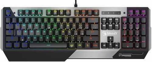 A4tech Bloody LIGHT STRIKE B865N mechaninė RNBW žaidimų klaviatūra, USB, CZ