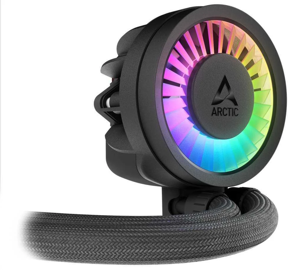 ARCTIC Liquid Šaldiklis III Pro 360 A-RGB procesoriaus aušintuvas, juodas