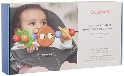 BABYBJORN žaislas medinis gultukui Googly eyes 080500