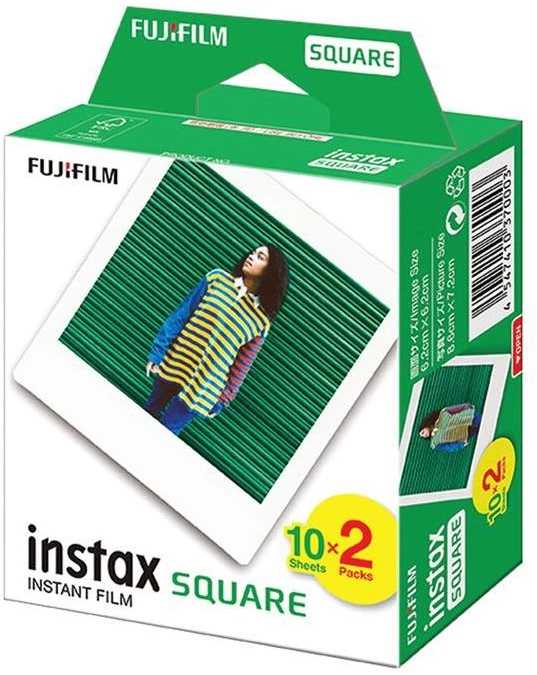 FujiFilm Instax Square Glossy (2x10pl) momentinės fotoplokštelės