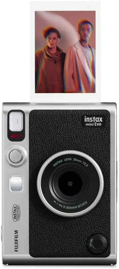 Fujifilm Momentinis fotoaparatas instax mini EVO Juodas (Juodas; USB TYPE micro B)