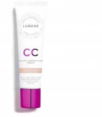 Lumene CC Color Correcting Kreminis SPF 20 CC kremas, atspalvis: Medium, 30 ml