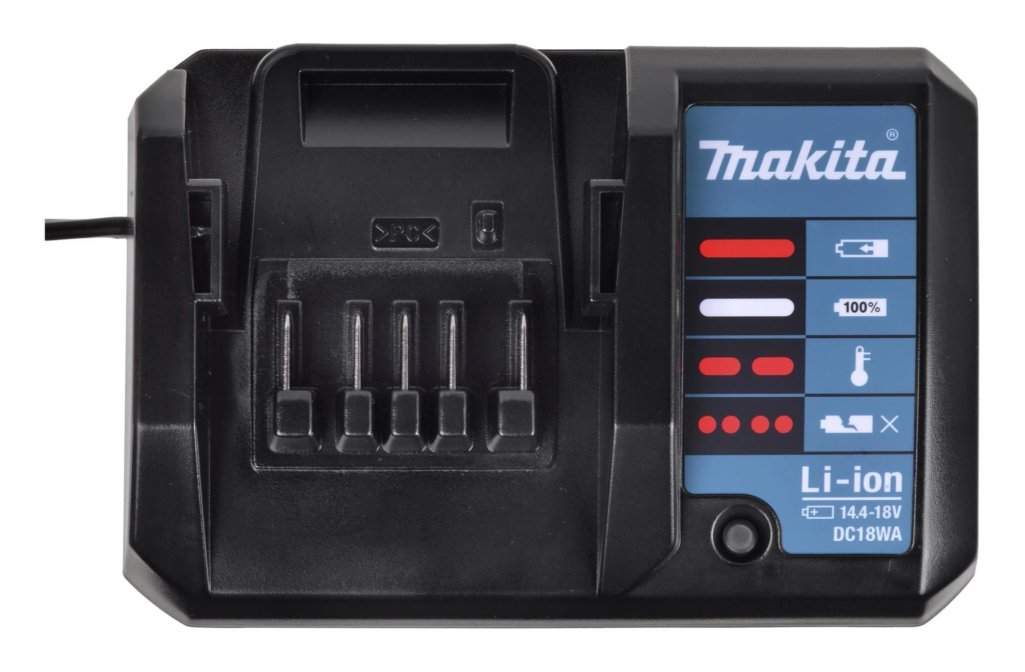 Makita kroviklis DC18WA, 14,4-18V, G-serija