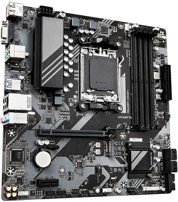 GIGABYTE A620M DS3H AM5 2xDDR5 4xSATA 1xM.2